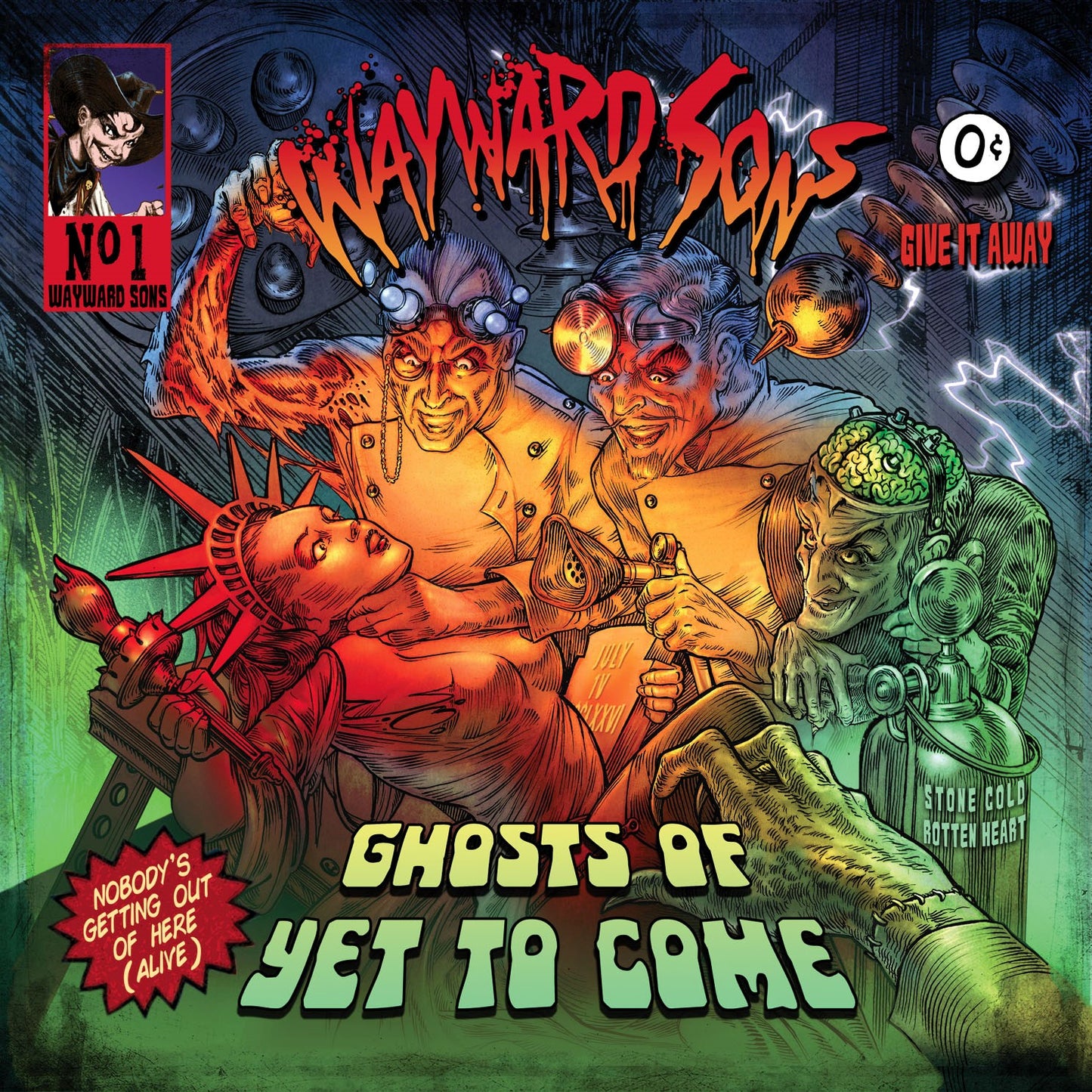 Wayward Sons - Ghosts Of Yet To Come CD Album