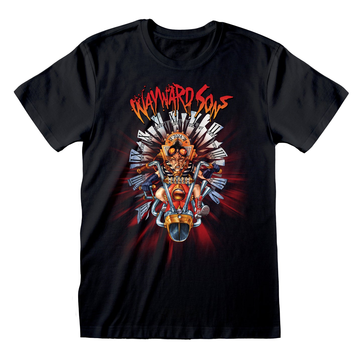 Wayward Sons - 2024 Deadwood Time Machine Black Unisex T-Shirt